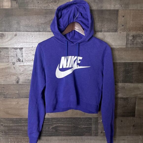 Nike Sportswear Rally Crop Hoodie Small - Picture 2 of 3